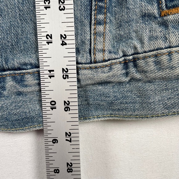 Levi's Denim Jacket Patches Chevrolet Plant Security The Forgotten Majority L - Picture 5 of 8